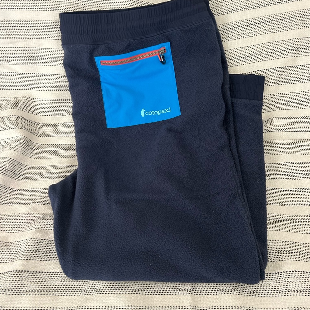 Cotopaxi Navy Fleece Joggers
